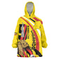 Jamhuri ya Uganda Kid Wearable Blanket Hoodie Happy Independence Day - African Pride