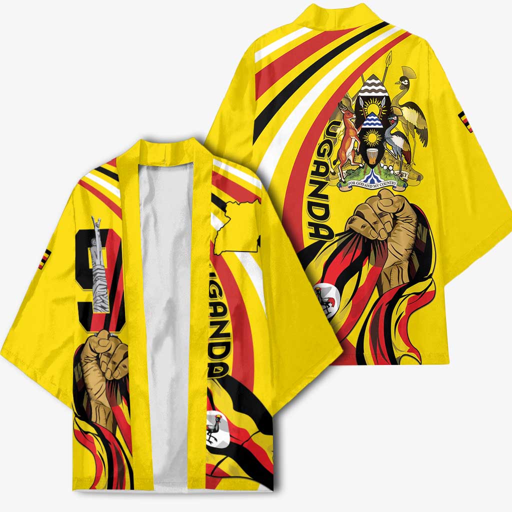 Uganda Kimono 63rd Anniversary Of Independence
