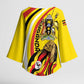Uganda Kimono Sleeve Blouse 63rd Anniversary Of Independence