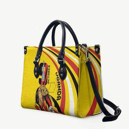 Uganda Leather Bag 63rd Anniversary Of Independence