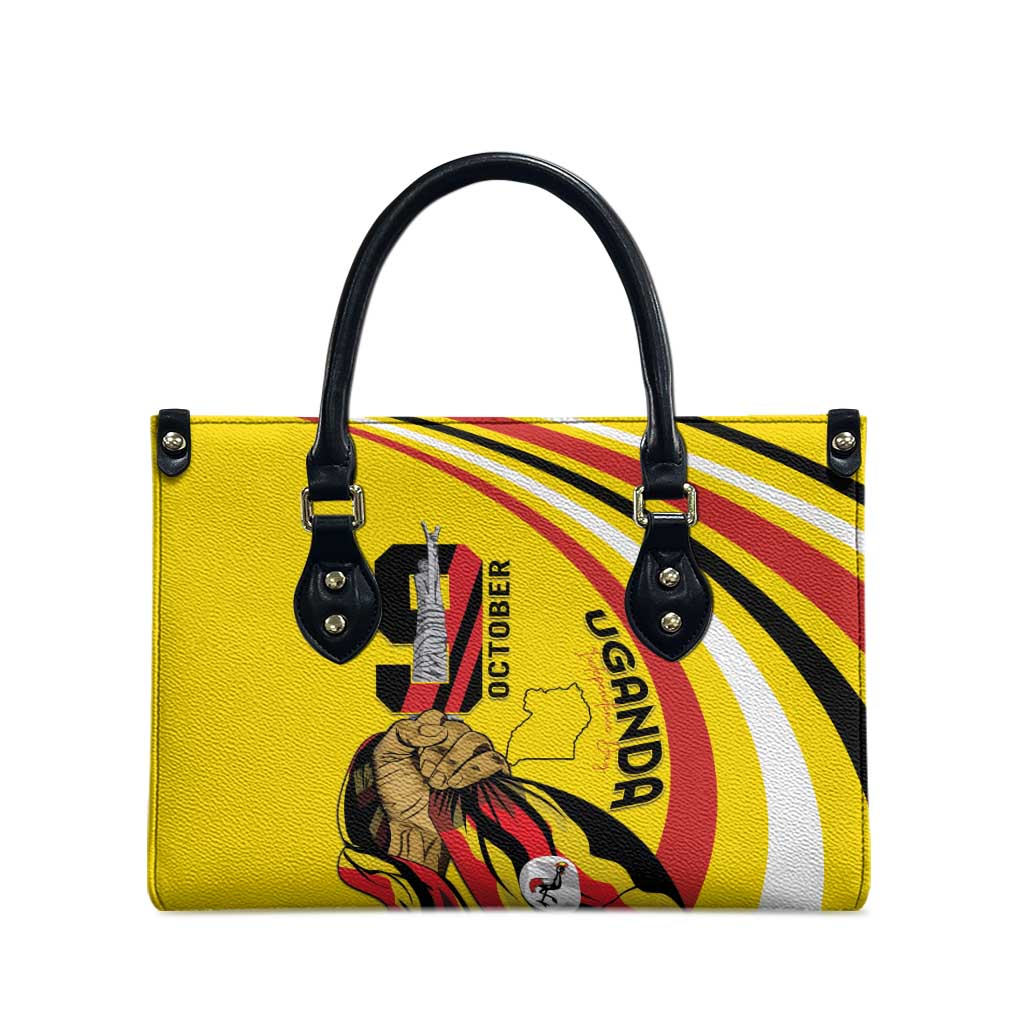 Uganda Leather Bag 63rd Anniversary Of Independence