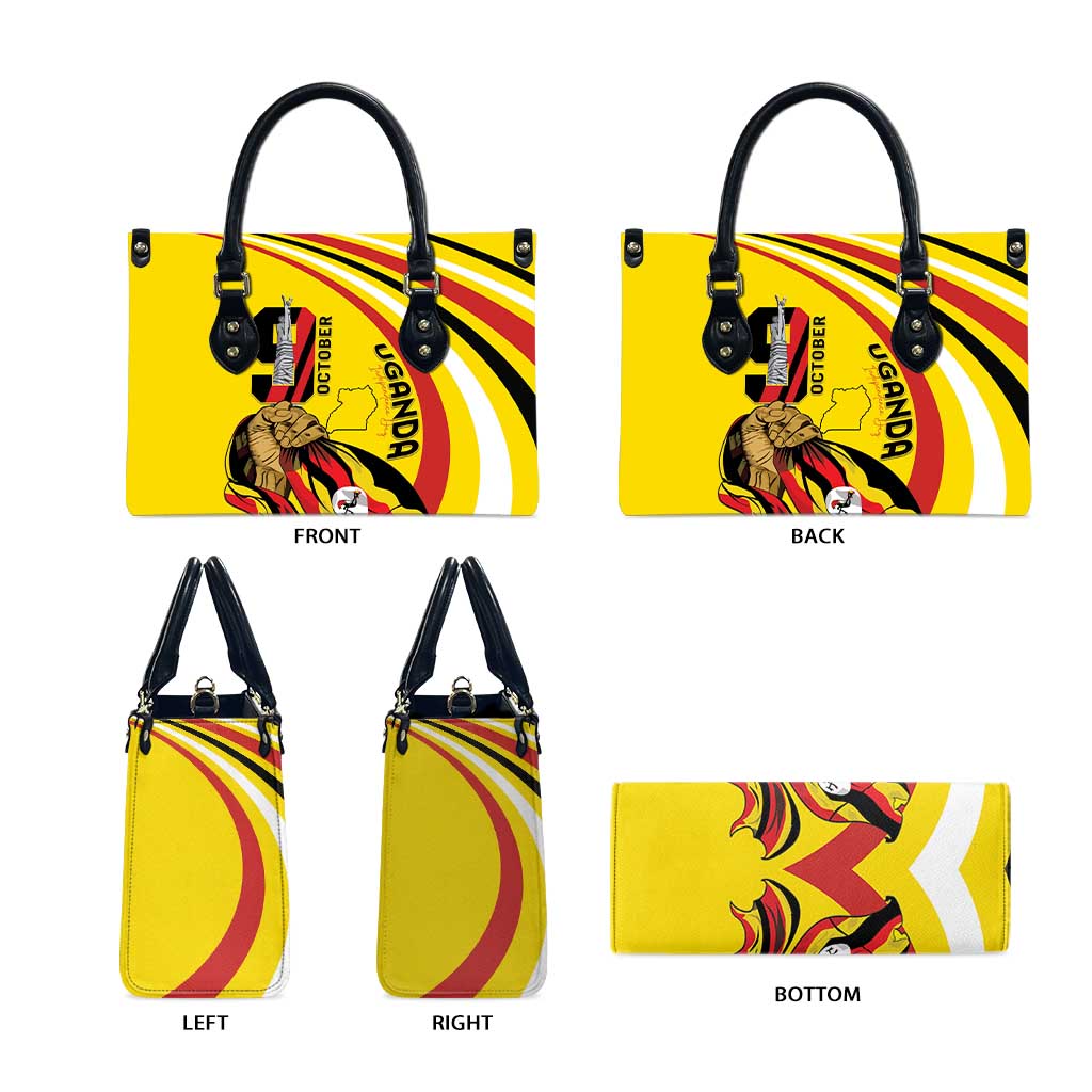 Uganda Leather Bag 63rd Anniversary Of Independence