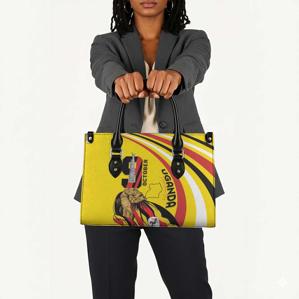 Uganda Leather Bag 63rd Anniversary Of Independence