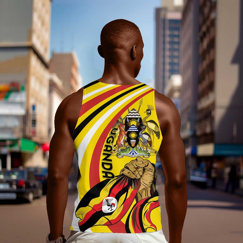 Jamhuri ya Uganda Men Tank Top Happy Independence Day - African Pride
