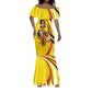 Jamhuri ya Uganda Mermaid Dress Happy Independence Day - African Pride
