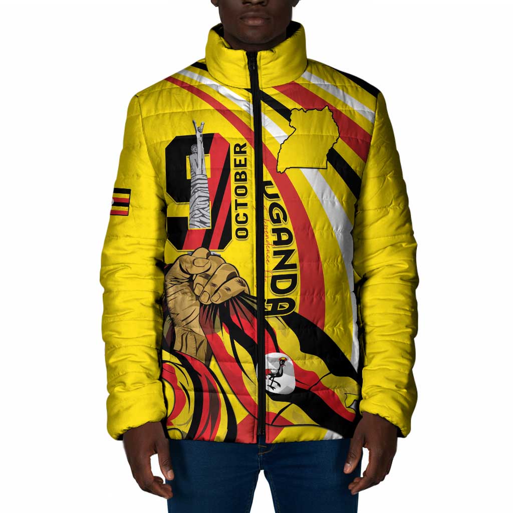 Uganda Padded Jacket 63rd Anniversary Of Independence