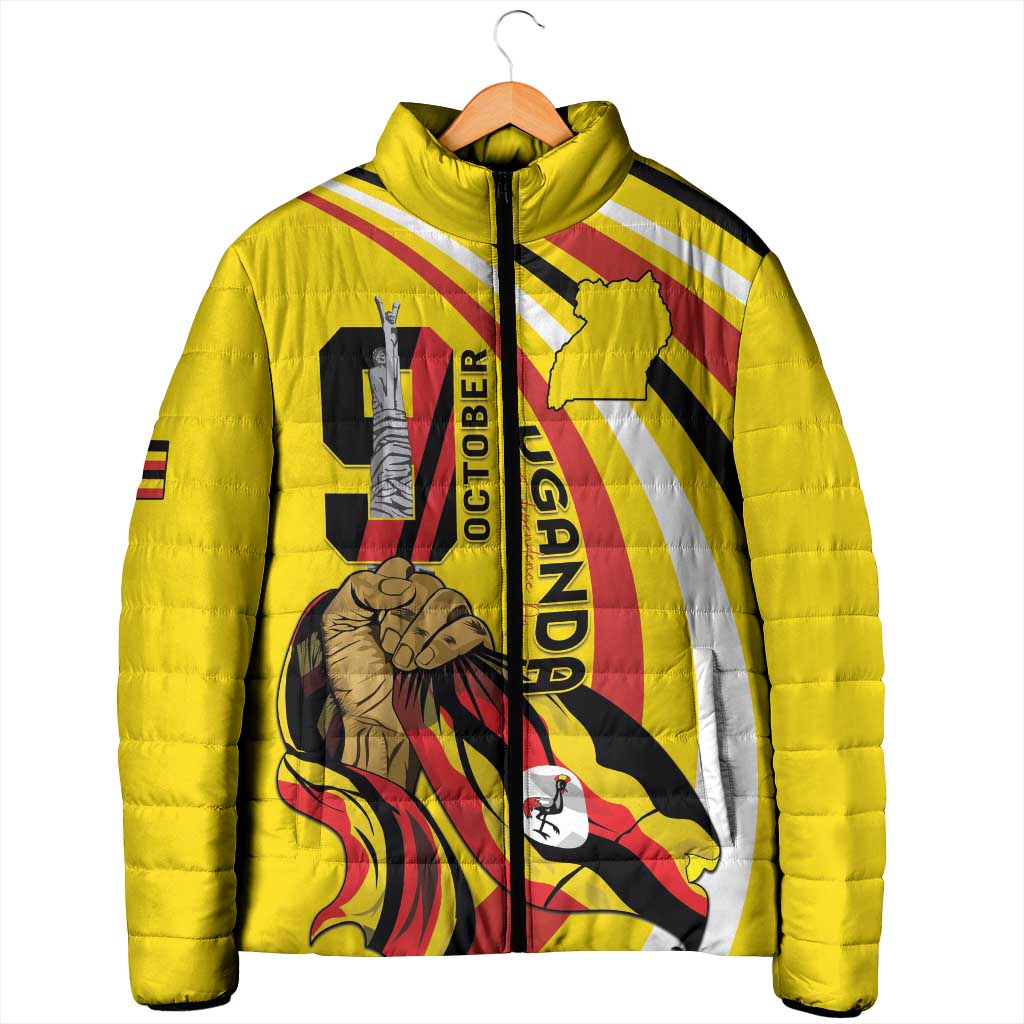 Uganda Padded Jacket 63rd Anniversary Of Independence