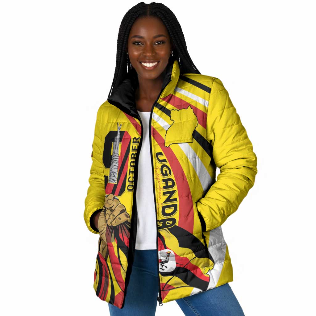 Uganda Padded Jacket 63rd Anniversary Of Independence