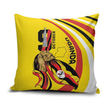 Uganda Pillow Cover 63rd Anniversary Of Independence