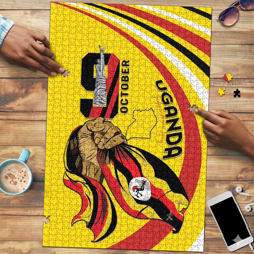 Uganda Puzzle 63rd Anniversary Of Independence