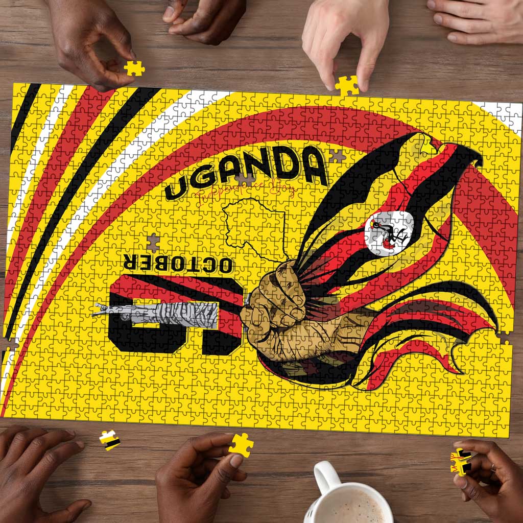 Uganda Puzzle 63rd Anniversary Of Independence