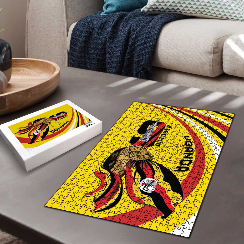 Uganda Puzzle 63rd Anniversary Of Independence