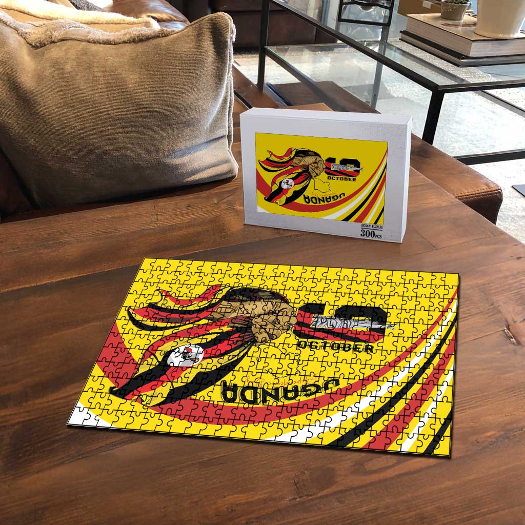 Uganda Puzzle 63rd Anniversary Of Independence