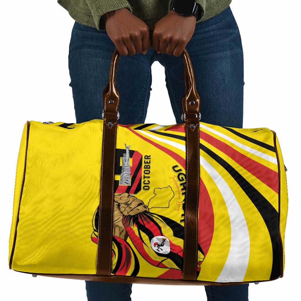 Uganda Travel Bag 63rd Anniversary Of Independence