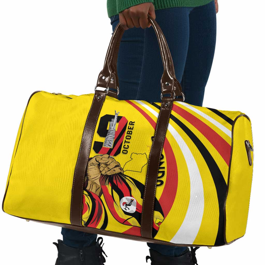 Uganda Travel Bag 63rd Anniversary Of Independence