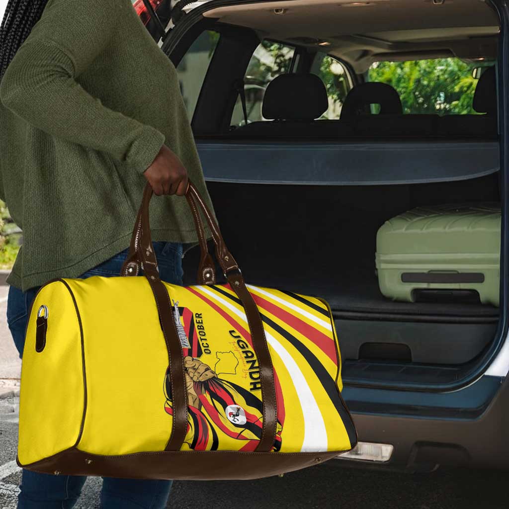 Uganda Travel Bag 63rd Anniversary Of Independence