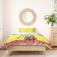 Afro Chirstmas in Senegal Bedding Set Black Santa Playing Djembe Drum - African Pride