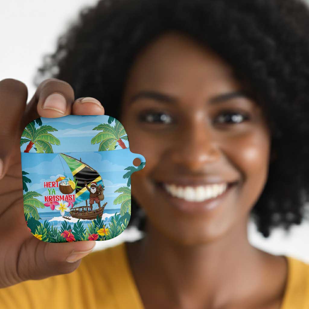 Tanzania Christmas AirPods Case Heri ya Krismasi