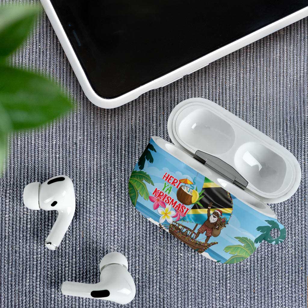 Tanzania Christmas AirPods Case Heri ya Krismasi