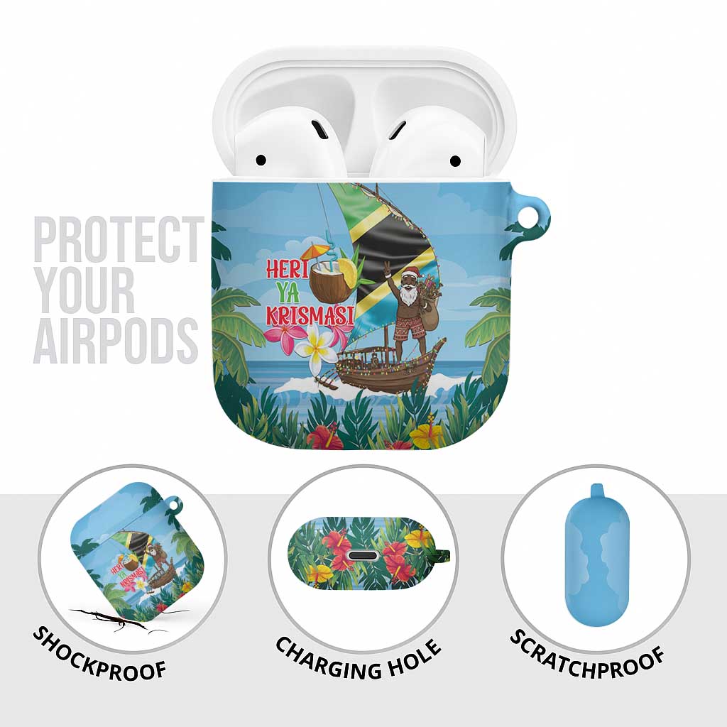 Tanzania Christmas AirPods Case Heri ya Krismasi