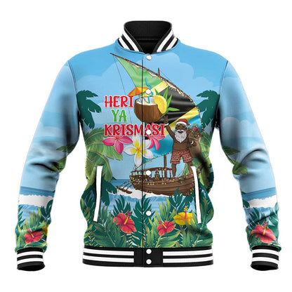 Afro Chirstmas in Tanzania Baseball Jacket Heri ya Krismasi - African Pride