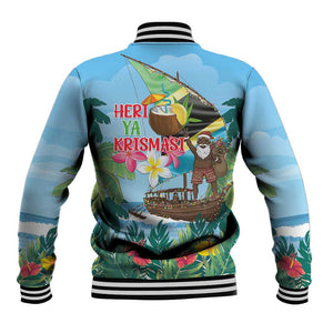 Afro Chirstmas in Tanzania Baseball Jacket Heri ya Krismasi - African Pride