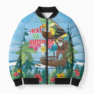 Tanzania Christmas Bomber Puffer Jacket Heri ya Krismasi