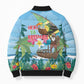 Tanzania Christmas Bomber Puffer Jacket Heri ya Krismasi