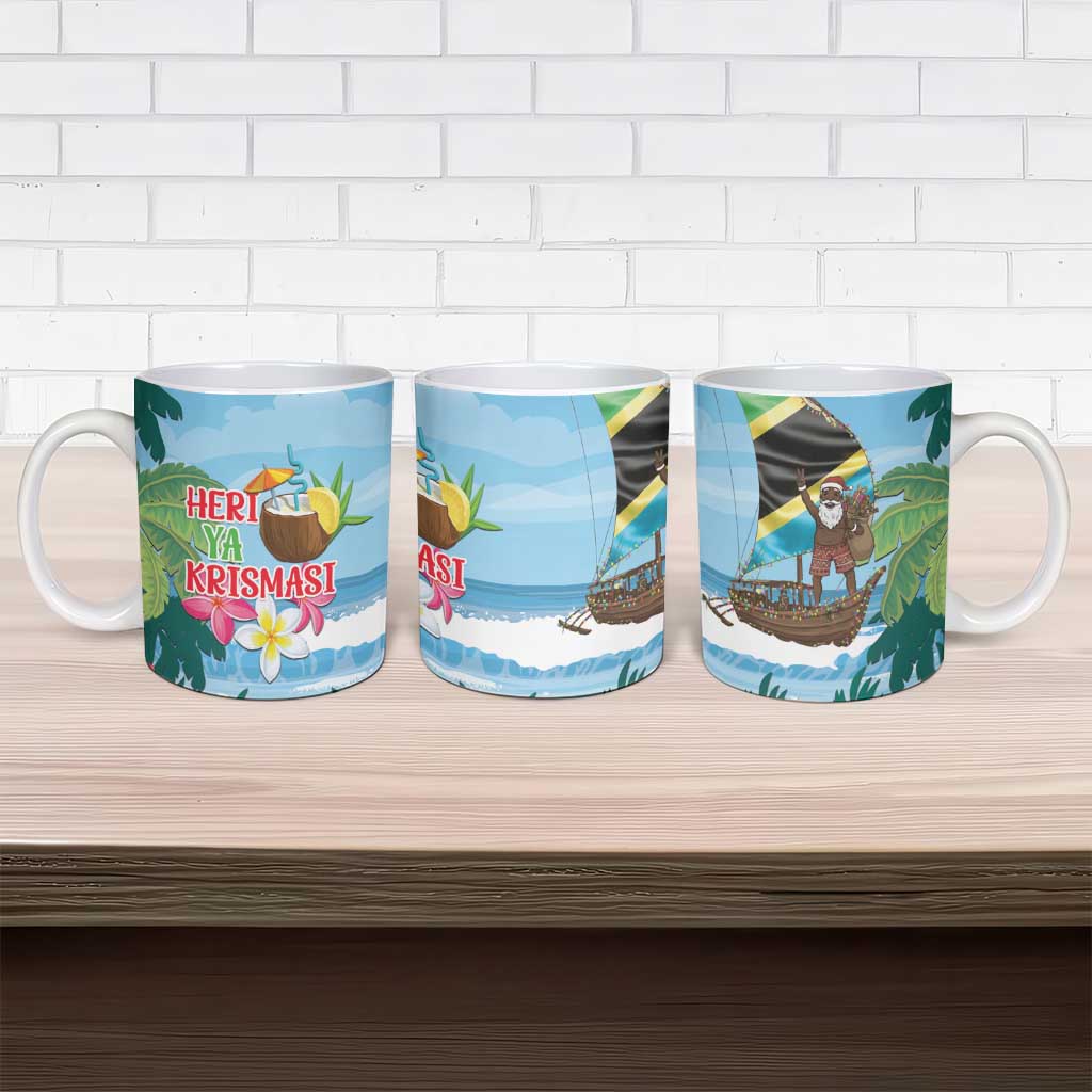 Tanzania Christmas Ceramic Mug Heri ya Krismasi