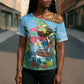 Tanzania Christmas Cross Shoulder Shirt Heri ya Krismasi