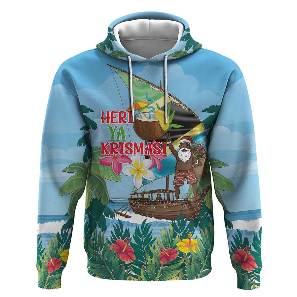 Afro Chirstmas in Tanzania Hoodie Heri ya Krismasi - African Pride