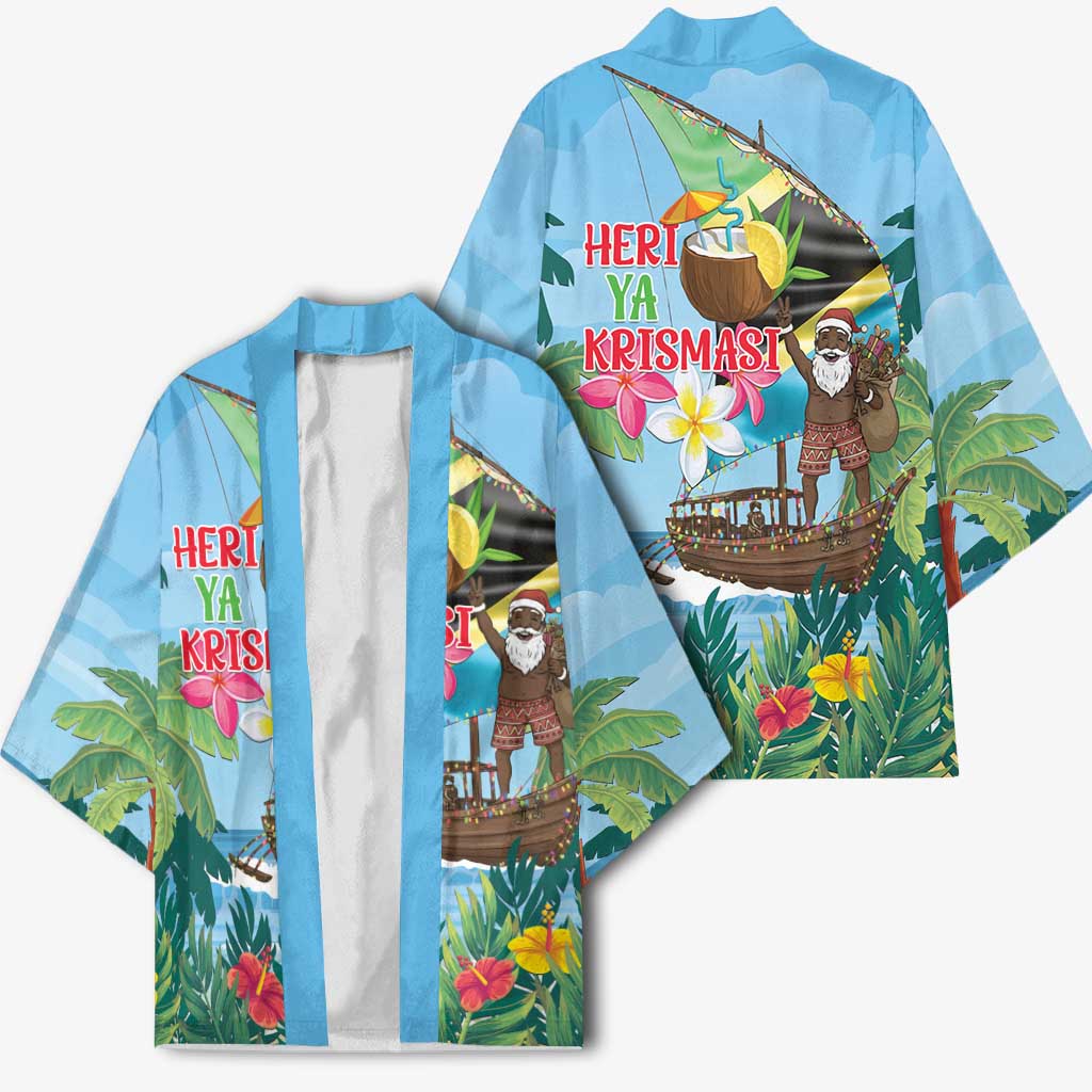 Tanzania Christmas Kimono Heri ya Krismasi