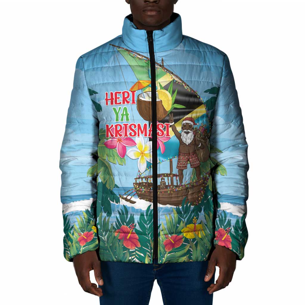 Tanzania Christmas Padded Jacket Heri ya Krismasi