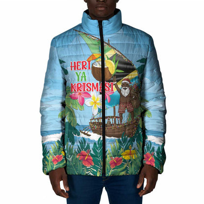 Tanzania Christmas Padded Jacket Heri ya Krismasi