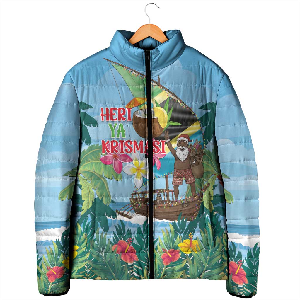 Tanzania Christmas Padded Jacket Heri ya Krismasi