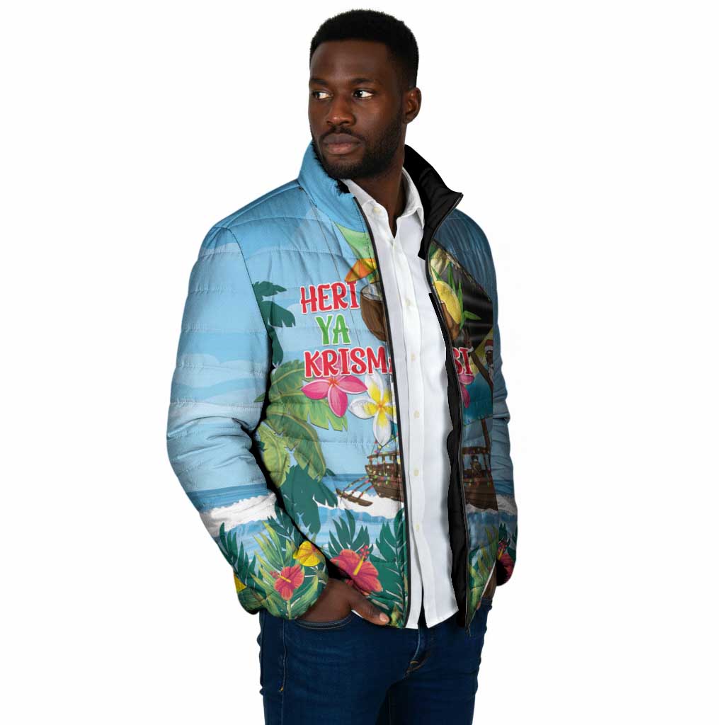 Tanzania Christmas Padded Jacket Heri ya Krismasi