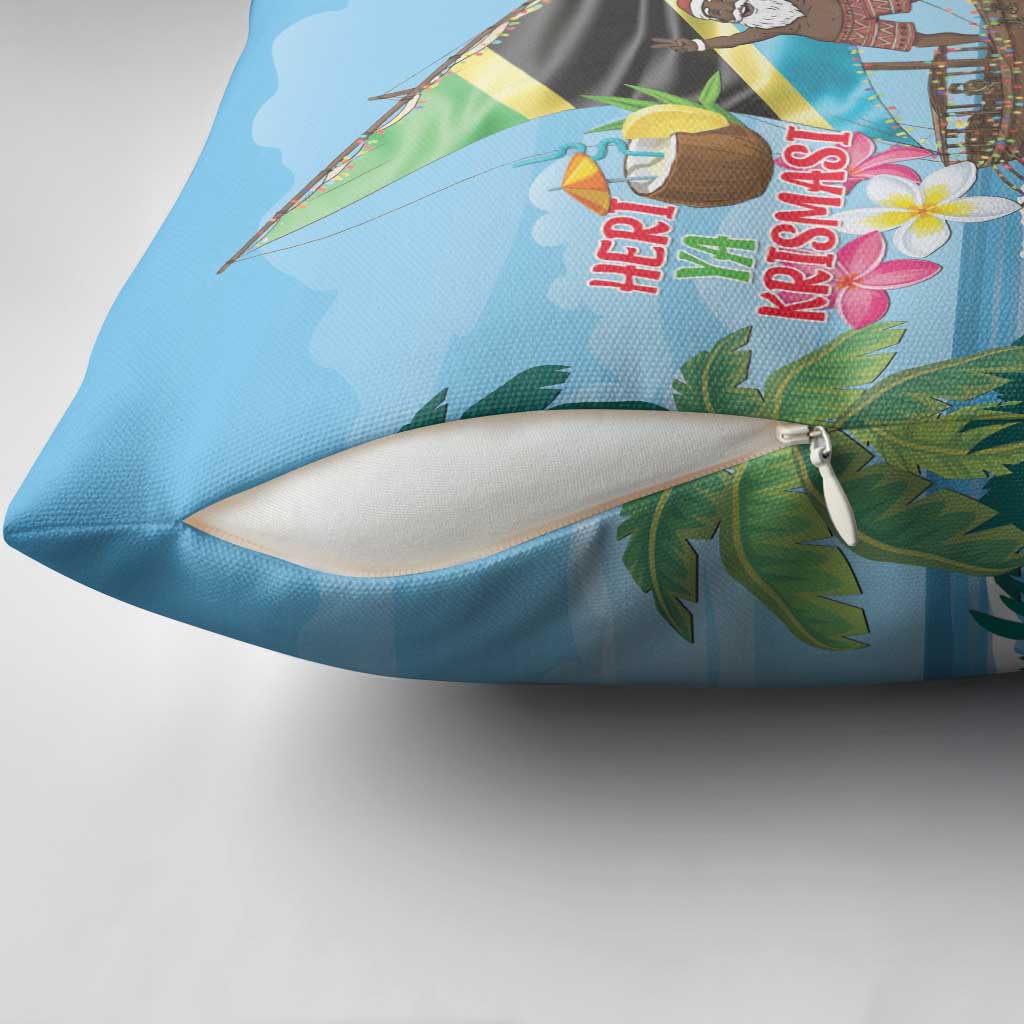Tanzania Christmas Pillow Cover Heri ya Krismasi