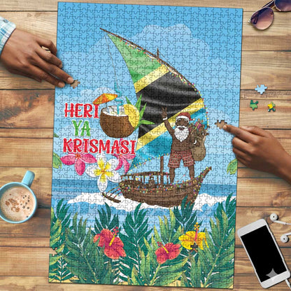 Tanzania Christmas Puzzle Heri ya Krismasi