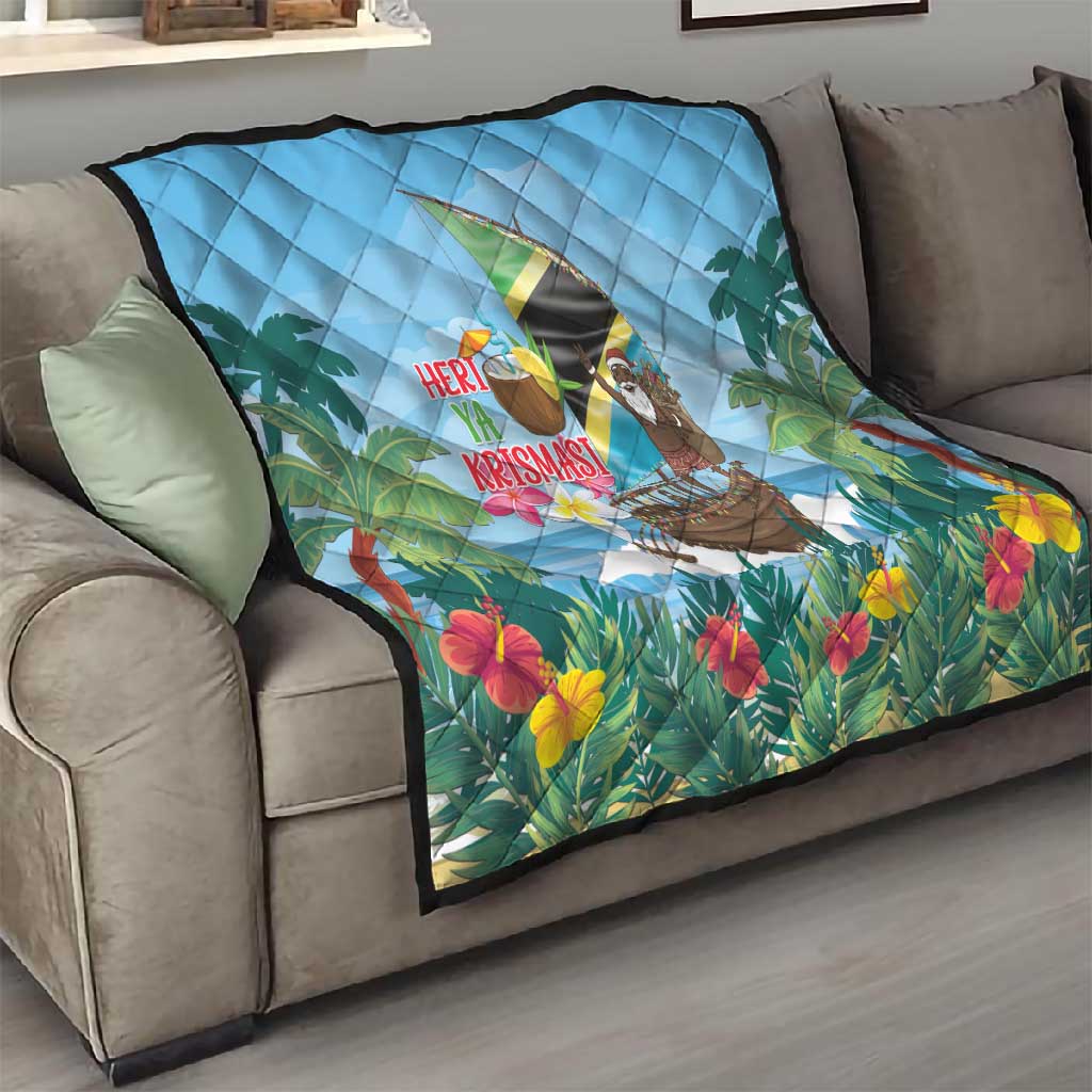 Afro Chirstmas in Tanzania Quilt Heri ya Krismasi - African Pride