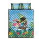 Afro Chirstmas in Tanzania Quilt Bed Set Heri ya Krismasi - African Pride