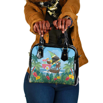 Afro Chirstmas in Tanzania Shoulder Handbag Heri ya Krismasi - African Pride