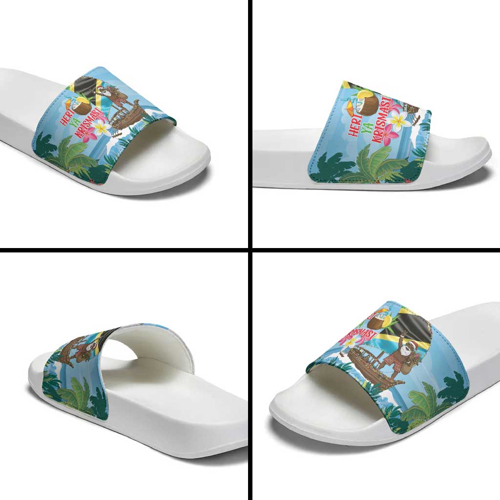 Tanzania Christmas Slide Sandals Heri ya Krismasi