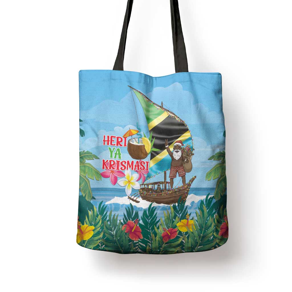 Tanzania Christmas Tote Bag Heri ya Krismasi