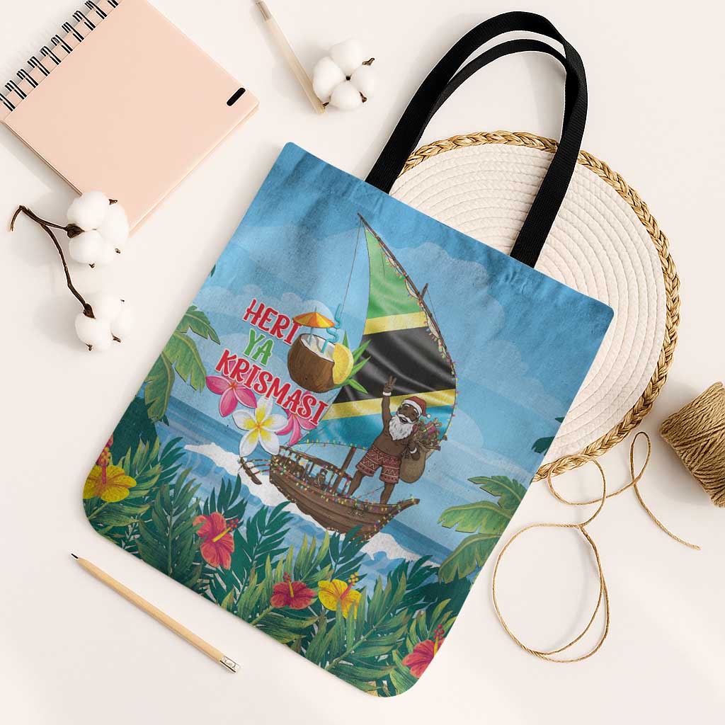 Tanzania Christmas Tote Bag Heri ya Krismasi