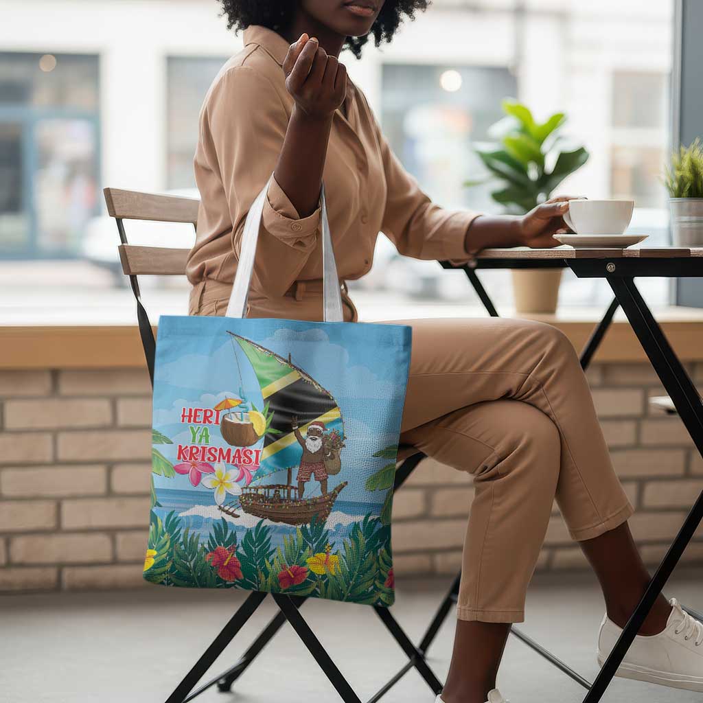 Tanzania Christmas Tote Bag Heri ya Krismasi