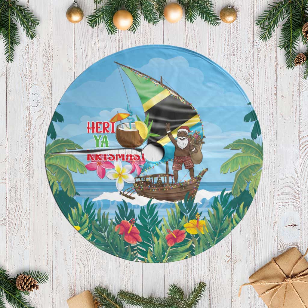 Afro Chirstmas in Tanzania Tree Skirt Heri ya Krismasi - African Pride