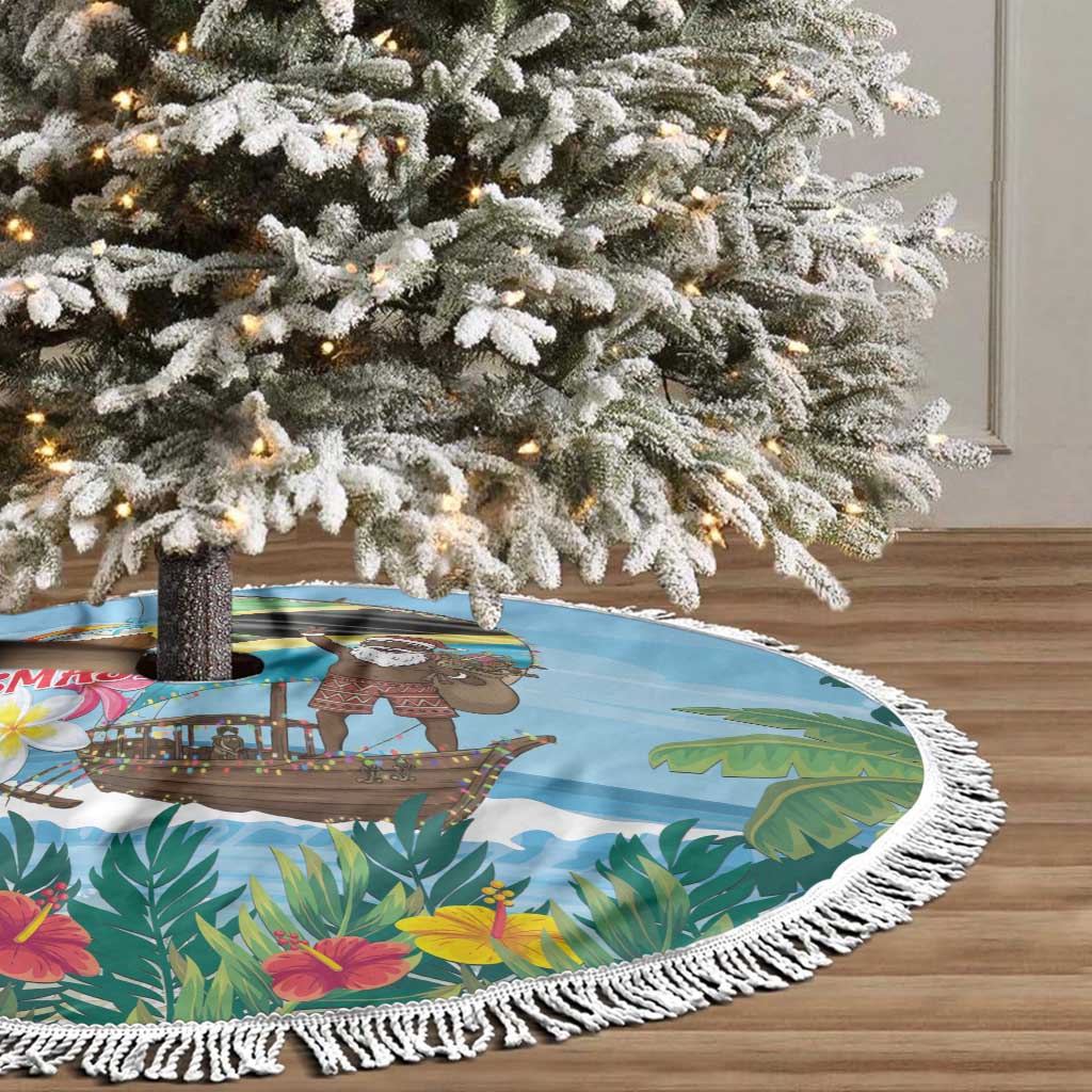 Afro Chirstmas in Tanzania Tree Skirt Heri ya Krismasi - African Pride