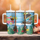 Afro Chirstmas in Tanzania Tumbler With Handle Heri ya Krismasi - African Pride