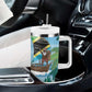 Afro Chirstmas in Tanzania Tumbler With Handle Heri ya Krismasi - African Pride