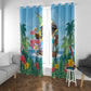 Afro Chirstmas in Tanzania Window Curtain Heri ya Krismasi - African Pride